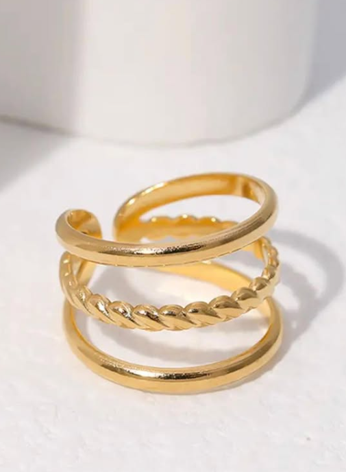 Gorgeous gold rings