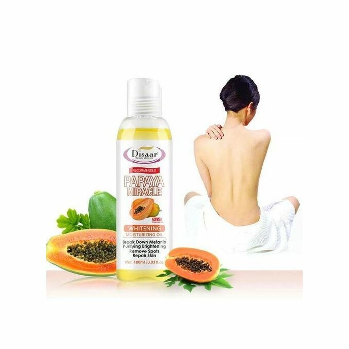 Huile De Papaye, éclaircit