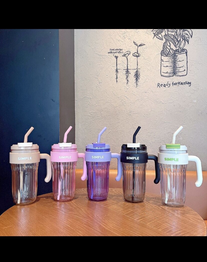 Gourdes 920ml transparente