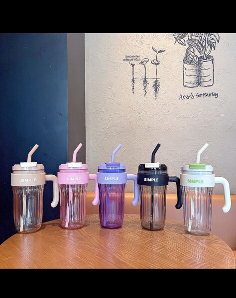 Gourdes 920ml transparente