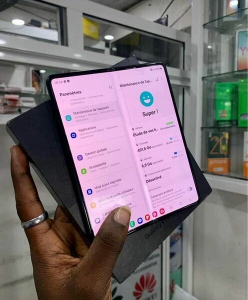 Smartphone pliable moderne