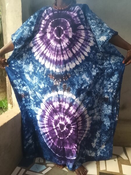 Robe Caftan Bohème Teintée