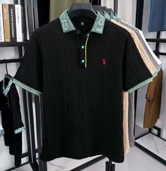 Polo décontracté en coton pour homme