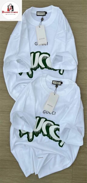 T-shirt blanc logo tendance