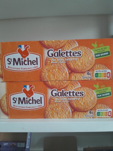 Galettes St Michel au beurre