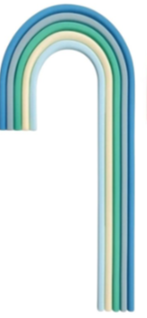 Silicon Rainbow Decor for cakes 