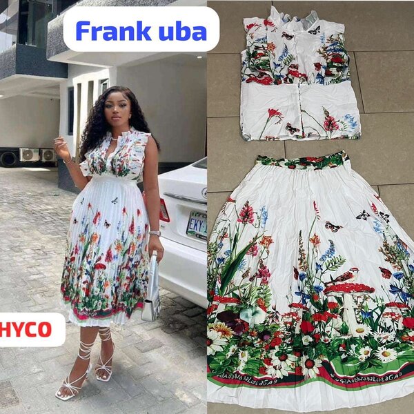 Robe fleurie élégante