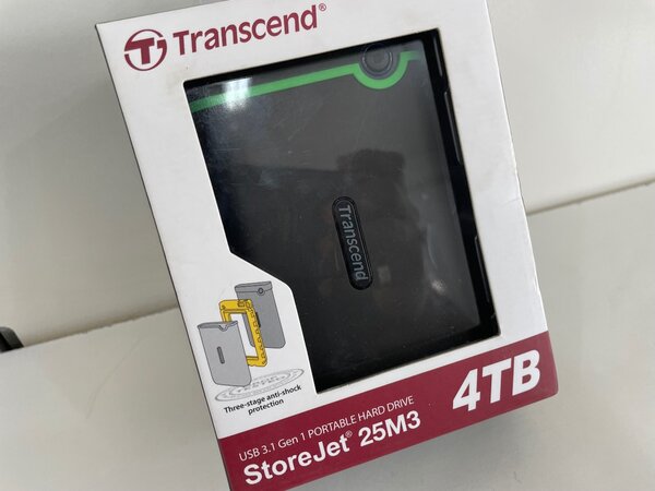 Transcend 4TB hard dive