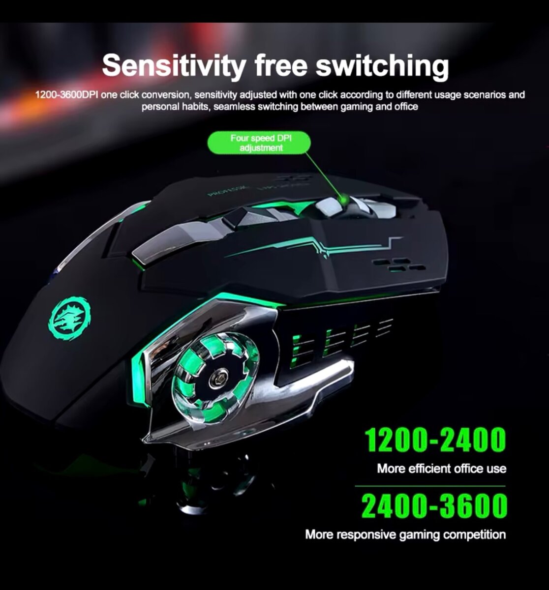 SOURIS GAMERS SANS FIL