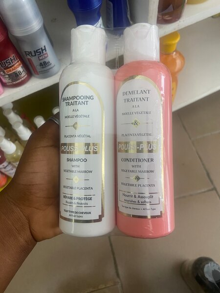 Shampoing et Après-Shampoing Pouss Plus