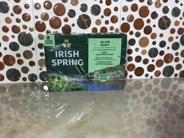 Irish Spring Aloe Mist 8 bar soap