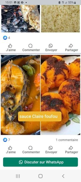 Sauce claire foufou