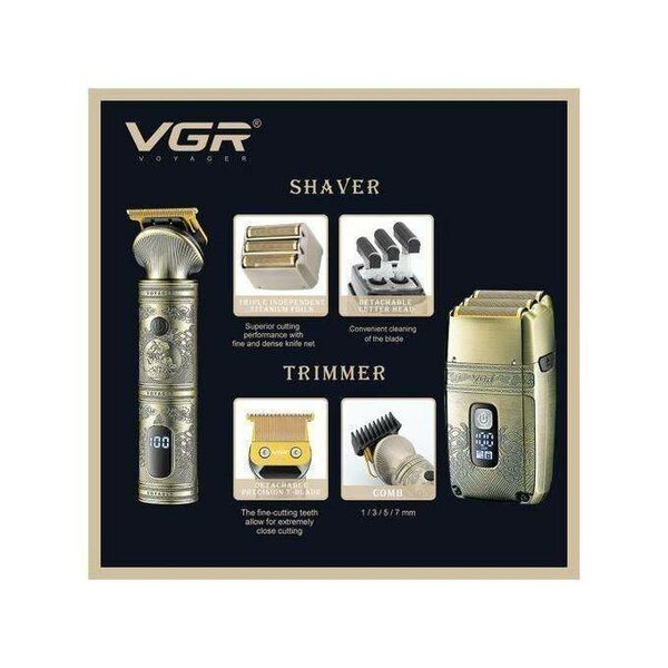 Kit Rasoir et Tondeuse VGR