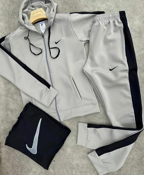 Survêtement gris Nike homme