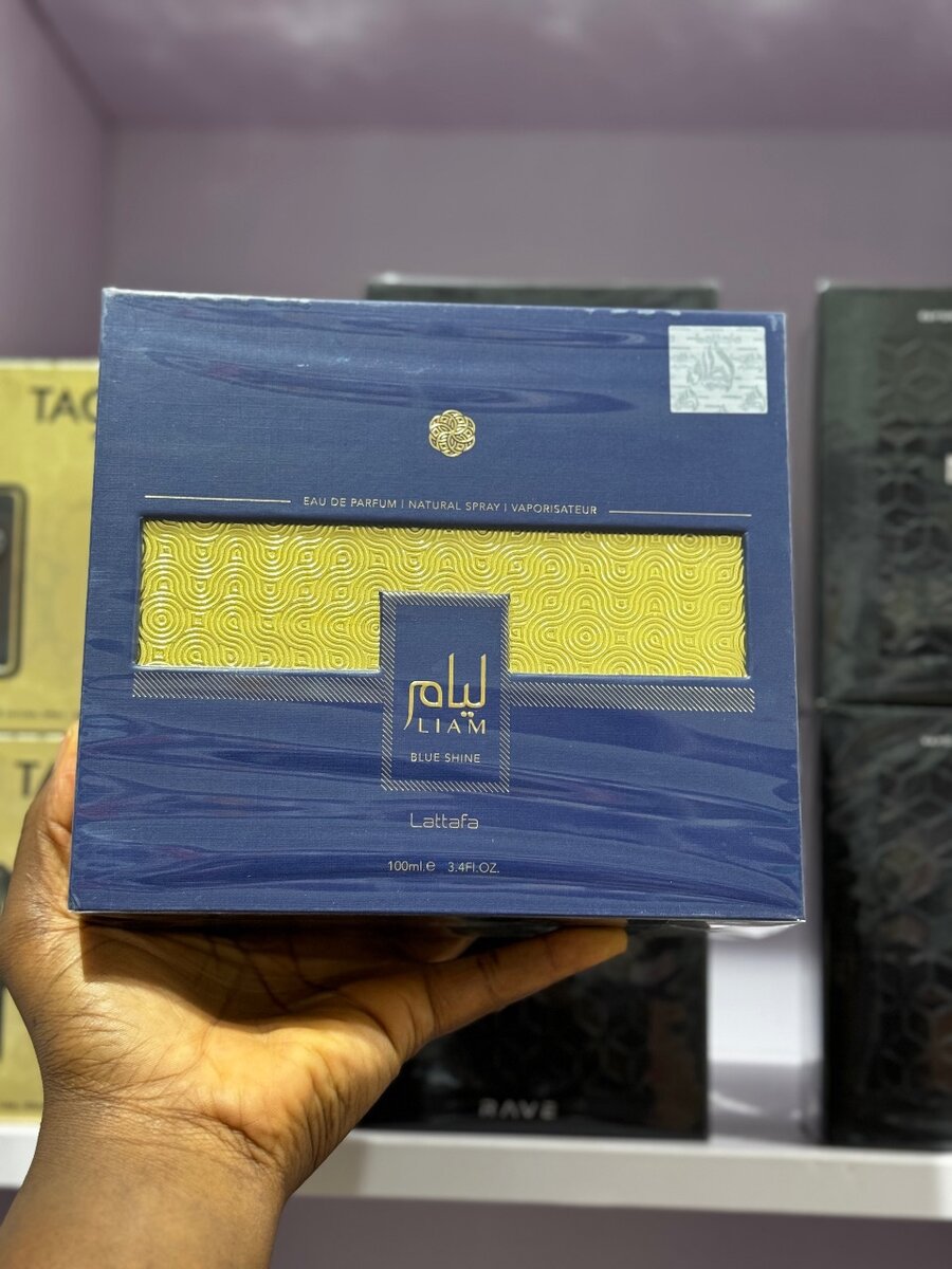 Liam blue shine by Lattafa