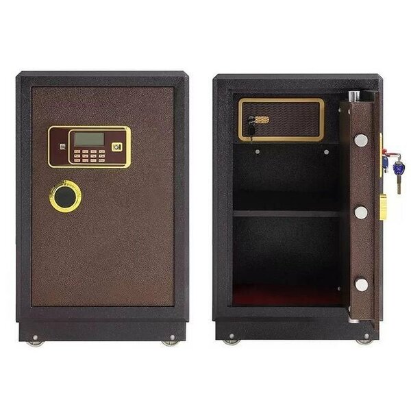 Coffre-fort Numérique Avec Code et Clés de Secours 90KG