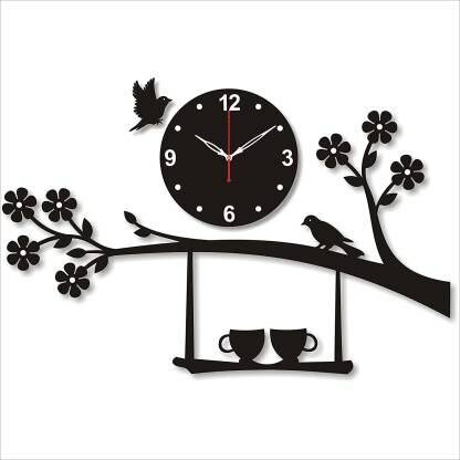 Wooden clock