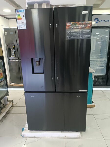 REFRIGERATEUR COMBINE SMART 630 LITRES AVEC FONTAINE 2 PORTE