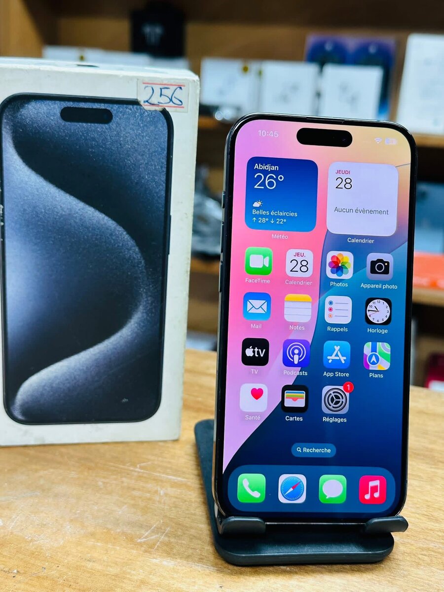 iPhone 15 Pro 256 Go