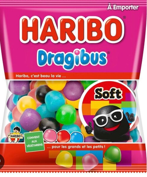 Bonbons Haribo Dragibus