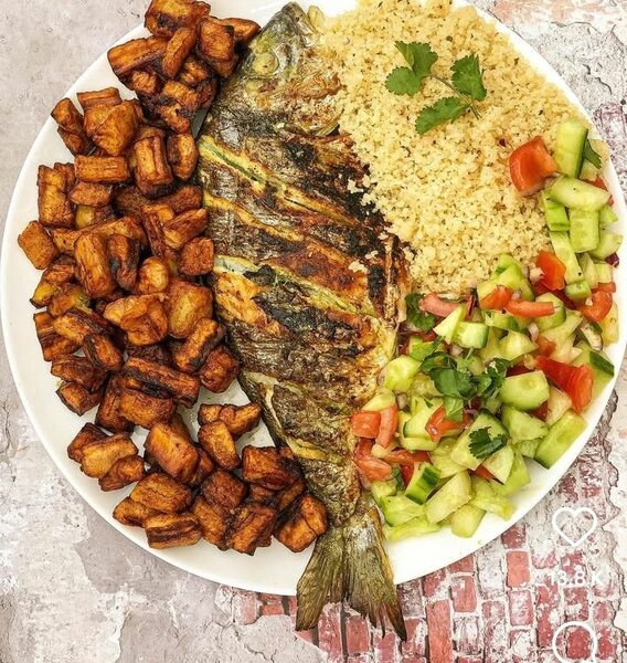 Attieke Poisson Braisée