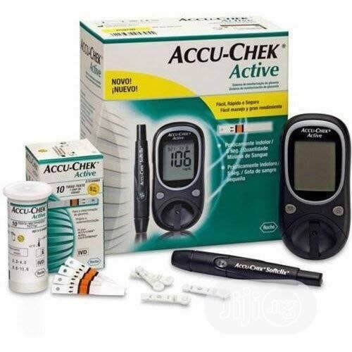 ACCUCHECK ACTIVE GLUCOMETER WITH 10 STRIPS