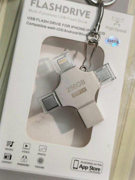 256 GB - Clé USB 3.0 (4 EN 1)