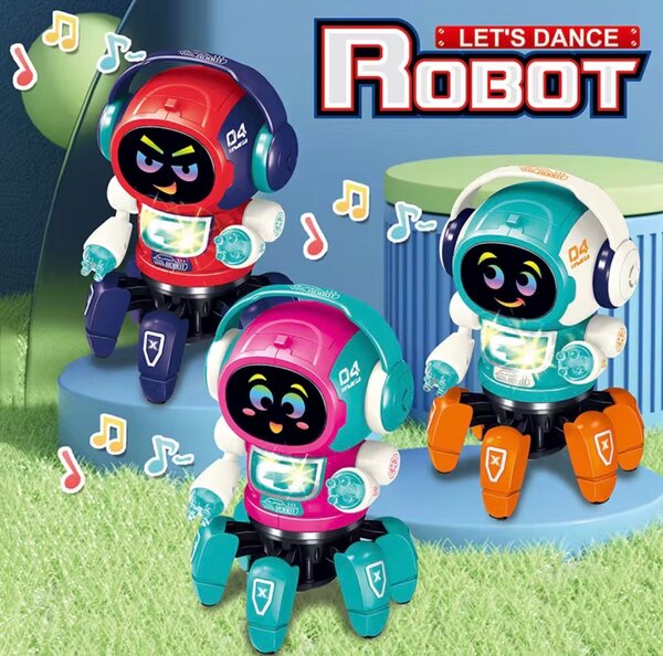 Robot dansant lumineux