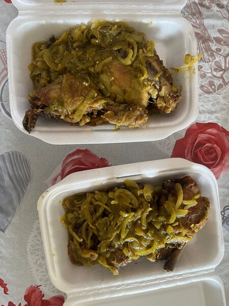 Yassa au poulet+accompagnement