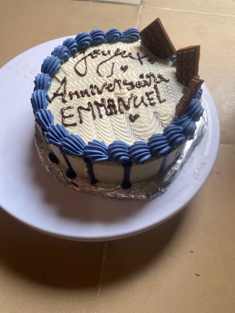 Mini gâteau d'anniversaire