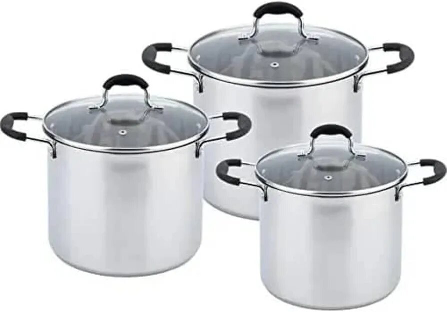 3 set Stainless Steel cookware