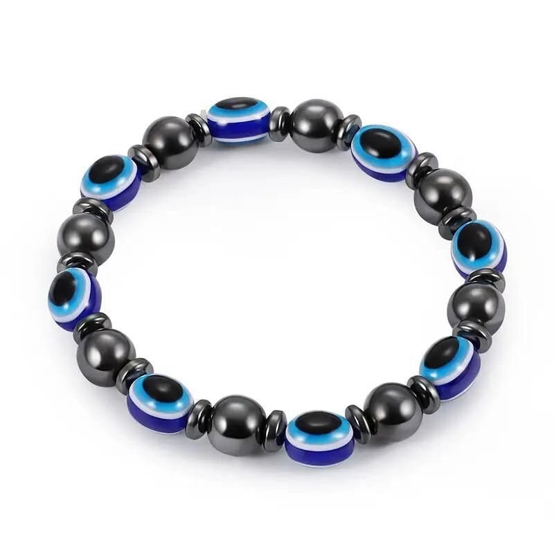 Blue Evil Eye Hematites Charm