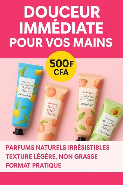 Crème pour les mains parfumée