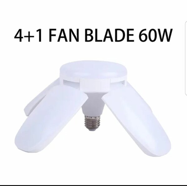 Ampoule ventilateur LED 60W