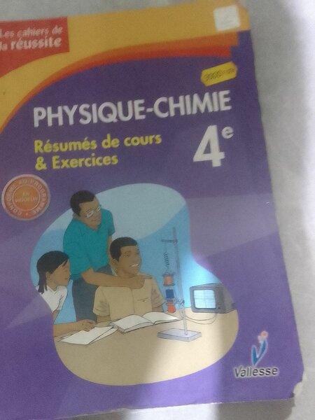 Livre Physique-Chimie 4ème