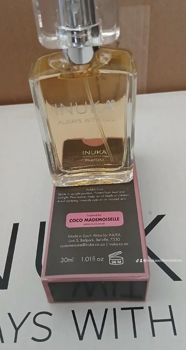 Inuka classic range perfume