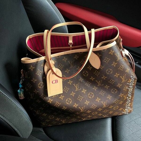 Sac cabas en cuir Louis Vuitton