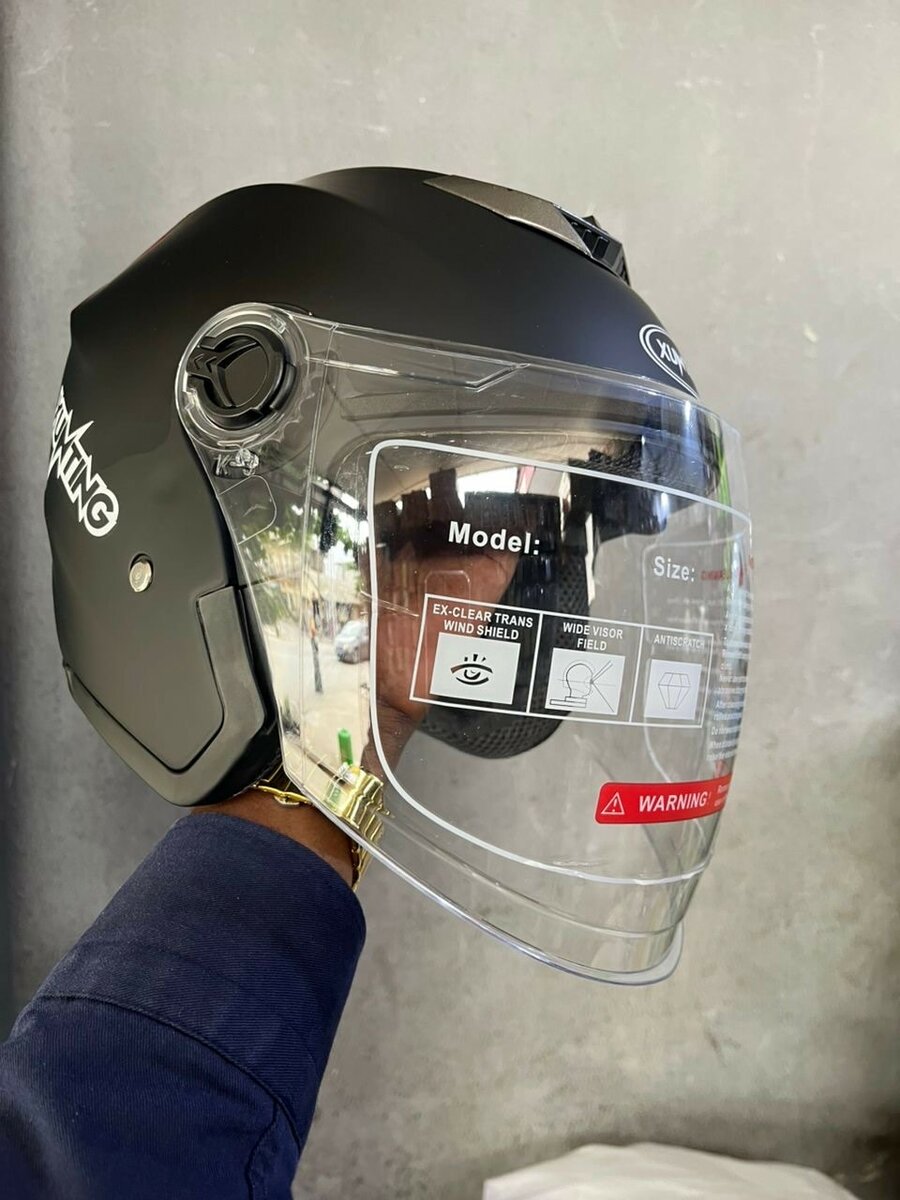 Casque Xunting Moto Noir