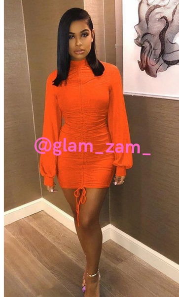 Dress orange