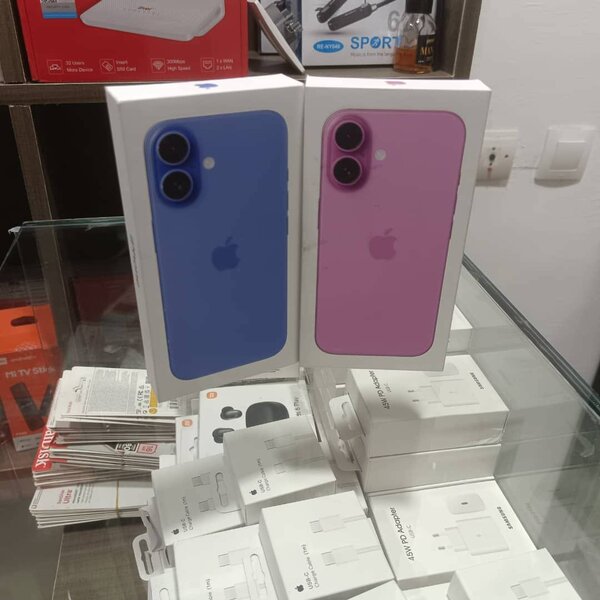 iPhone 16, 16pro Bleu et Rose