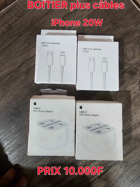 Chargeur iPhone 20W USB-C