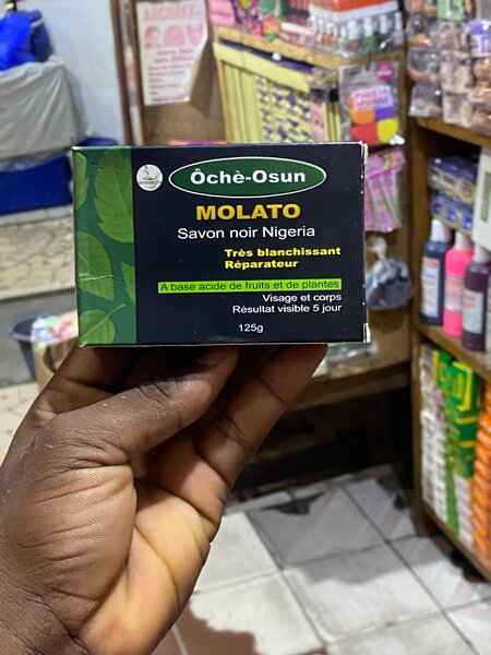 Savon Noir Nigeria Blanchissant