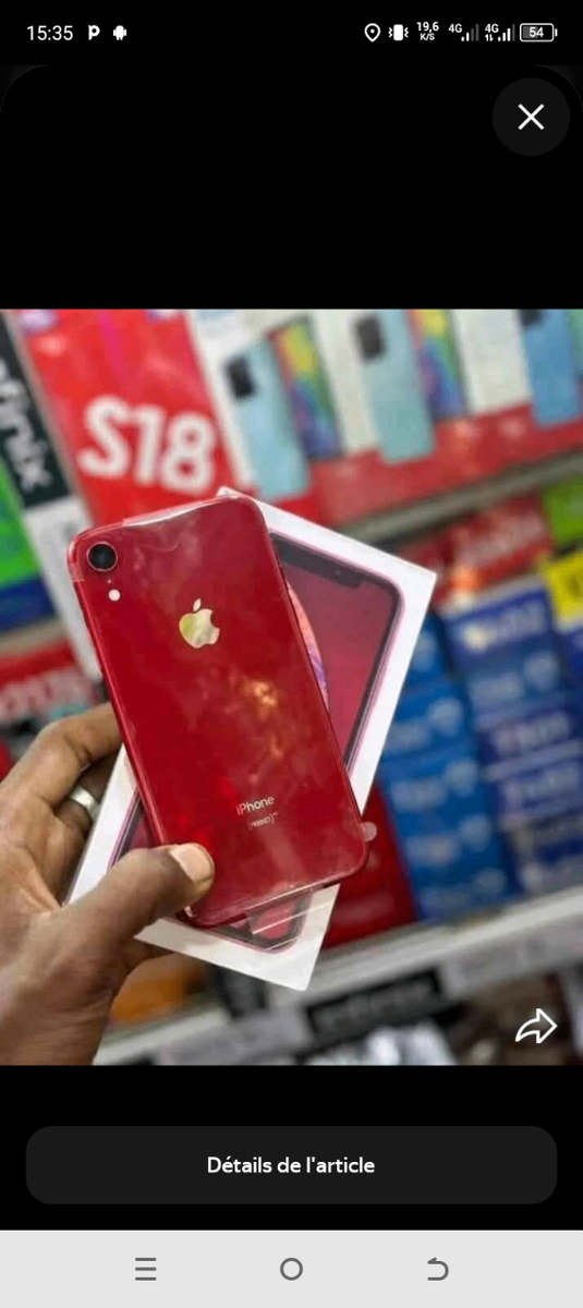 iPhone XR Rouge 64 Go