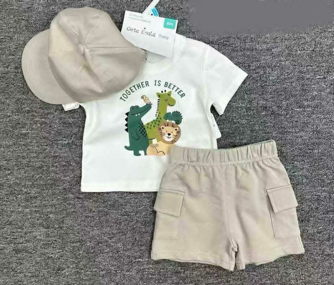 Ensemble Été Bébé Animaux