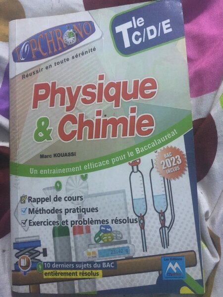 Livre Physique & Chimie Terminale