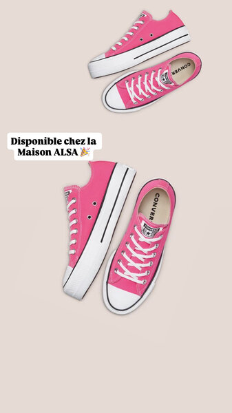 Baskets Converse unisexes élégantes