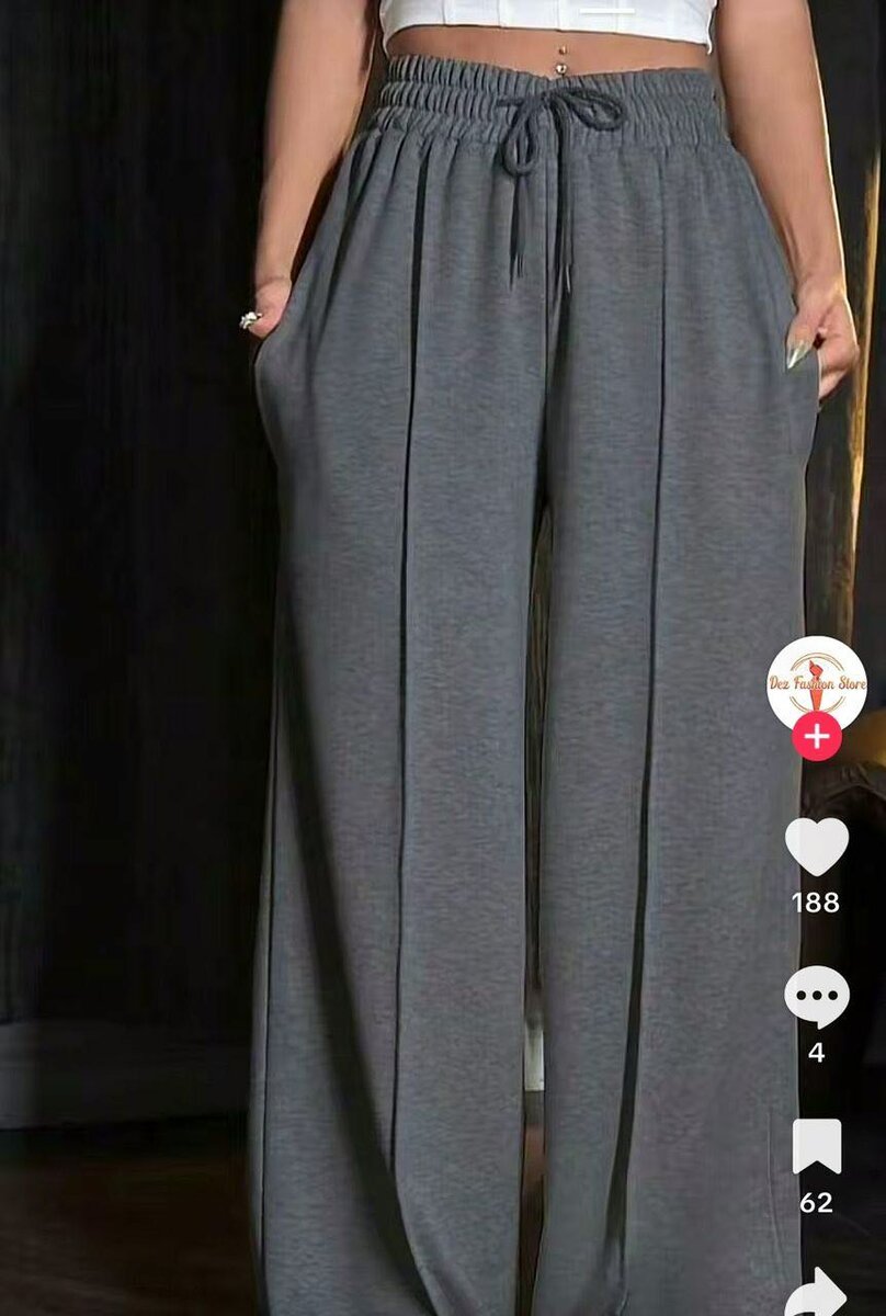 Pantalon ample confortable femme