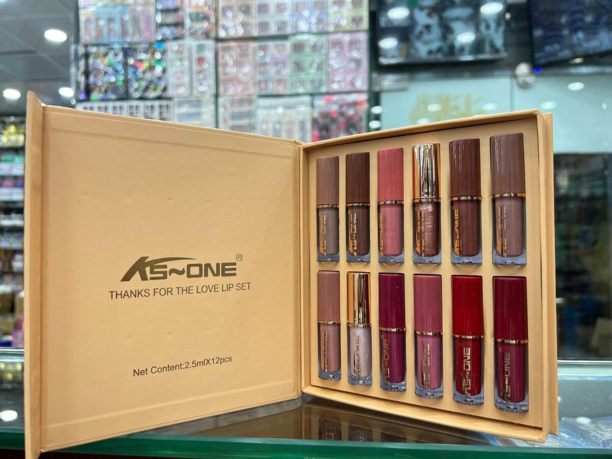 12 pc lipgloss giftset