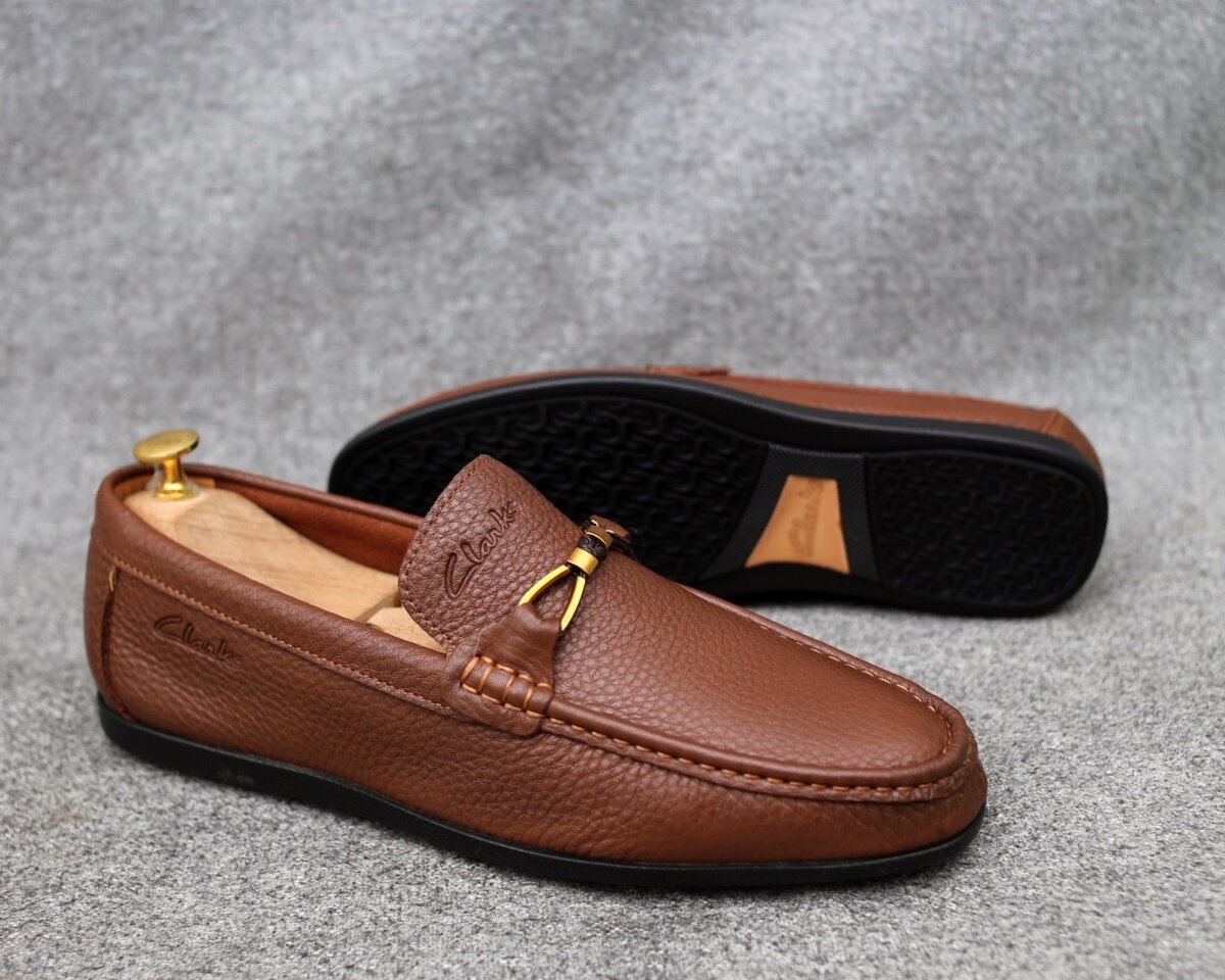 Mocassins en cuir pour hommes
