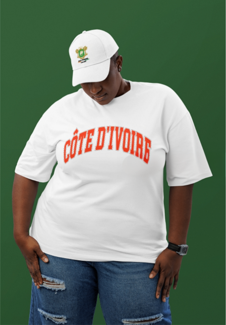 T-shirt Côte d'Ivoire unisexe